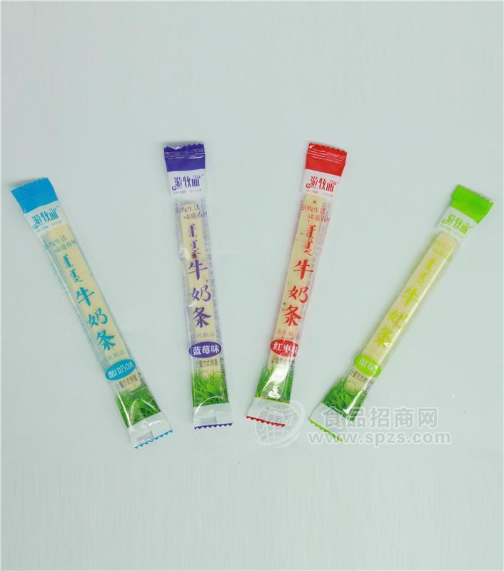 散装（散称）牛奶条，原味、酸奶味、红枣、蓝莓