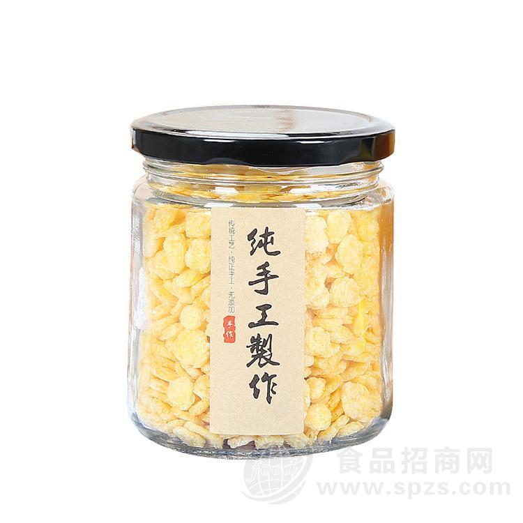 圆形玻璃瓶子密封透明带盖储物罐蜂蜜瓶果酱菜瓶罐头辣椒酱燕窝瓶