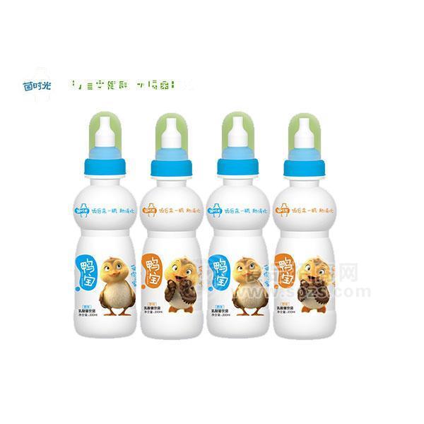 菌時(shí)光 鴨寶 原味乳酸菌飲品200ml