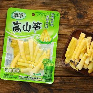 蠻饞高山筍山椒味蔬菜制品80g