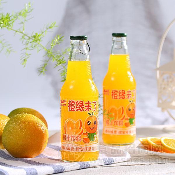 品世橙汁饮料云南果汁饮料300ml
