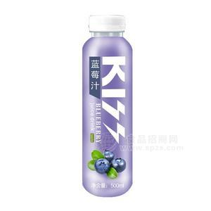 蓝莓汁饮料果汁饮料500ml