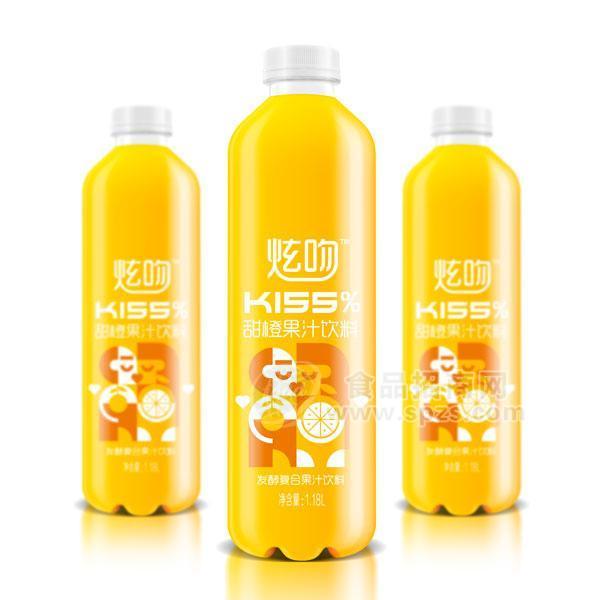炫吻甜橙果汁饮料1.18L