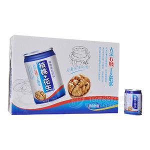核桃+花生植物蛋白饮料原味低糖