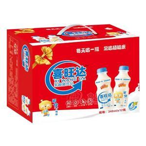 喜旺达乳酸菌饮品340mlx12瓶