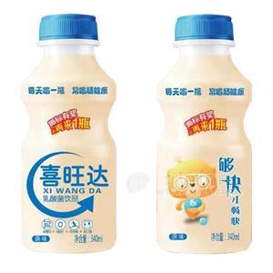 喜旺達(dá)乳酸菌飲品原味340ml