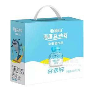 亞楠山 海底總動員 好多鋅乳酸菌飲品200ml*12瓶