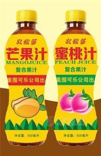 芒果汁 蜜桃汁乳酸菌復合果汁飲料500ml