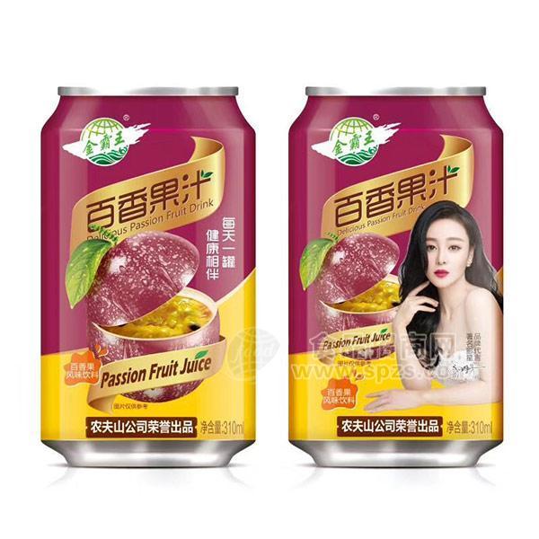 金霸王百香果汁310ml