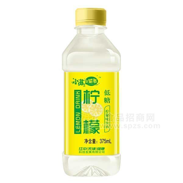 會(huì)冒泡檸檬味飲料375ml