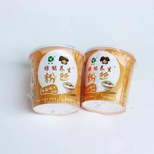 绿能养生香菇鸡汁酸辣粉