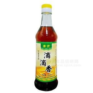 景賢芝麻調(diào)和油滴滴香 調(diào)和油400ml