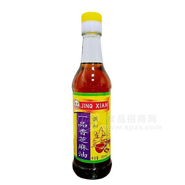 景賢一品香芝麻油 調(diào)和油360ml