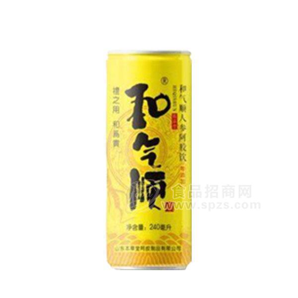 和氣順人參阿膠補氣飲品240ml