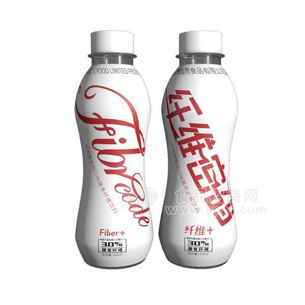 ·百香果蜜桃口味膳食纤维饮料420ml  果味饮料 百香果饮料 