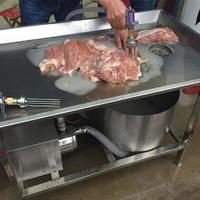 盐水注射机  手动盐水注射机  手动盐水注射平台  牛肉注射机