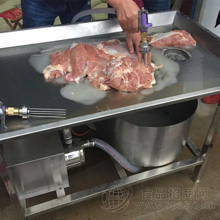 盐水注射机  手动盐水注射机  手动盐水注射平台  牛肉注射机