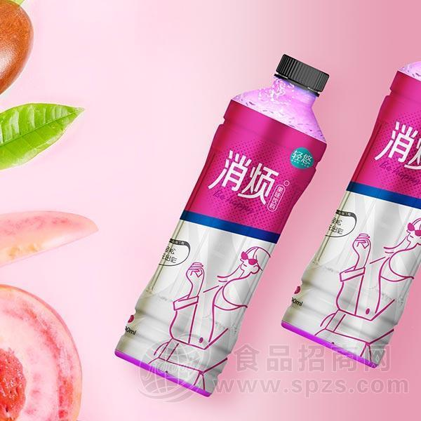 轻悠 消烦γ-氨基丁酸果味饮料西柚蜜桃味500ml