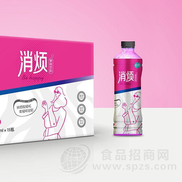 ·轻悠消烦γ-氨基丁酸果味饮料西柚蜜桃味 500mlx15瓶 