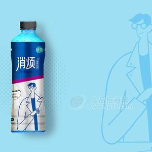 輕悠消煩γ-氨基丁酸果味飲料藍(lán)莓百香果味500ml