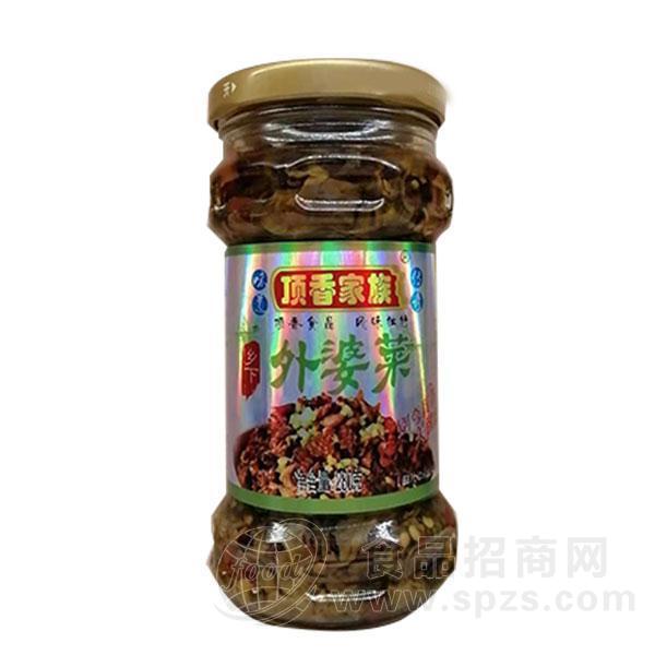 顶香家族 乡下外婆菜 酱类招商280g