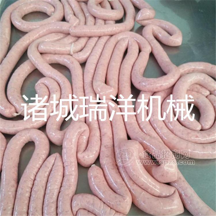 诸城市瑞洋机械气动半自动香肠灌肠设备