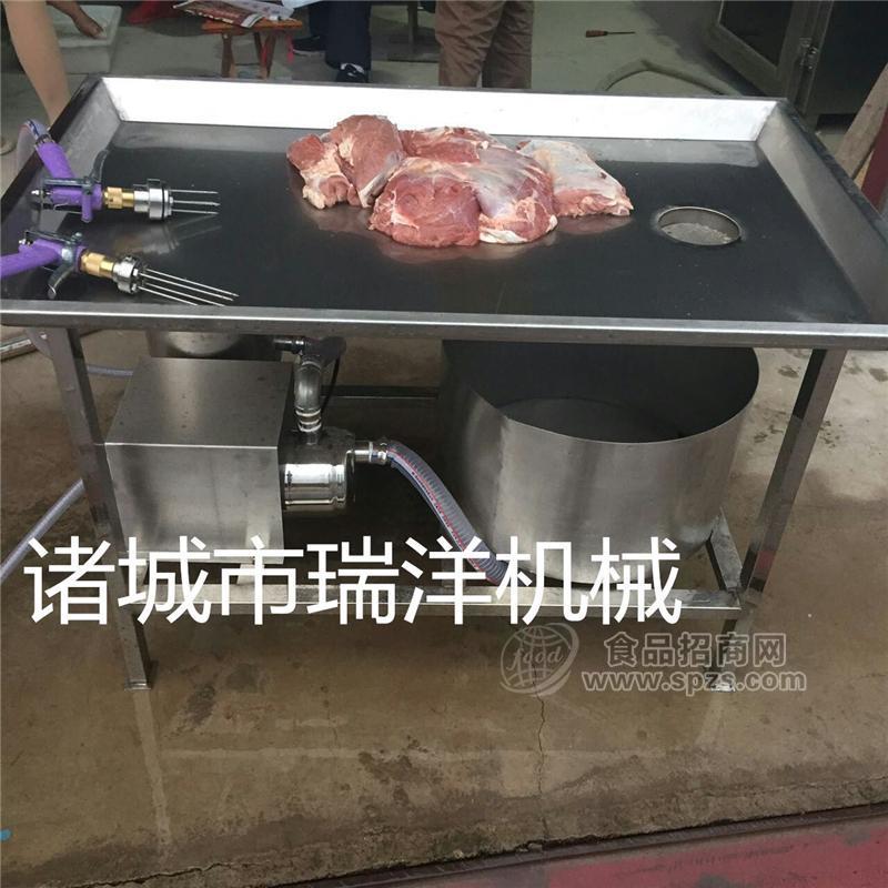 瑞洋机械手动盐水注射机