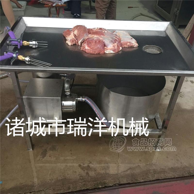 瑞洋機械手動鹽水注射機