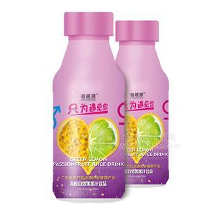 薈晟源青檸百香果果汁300ml*6瓶 整箱