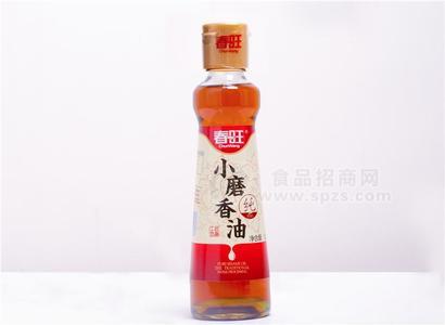 春旺純小磨香油450ml