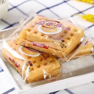 喜盈盈高蛋高华夫饼原味蛋糕烘焙食品