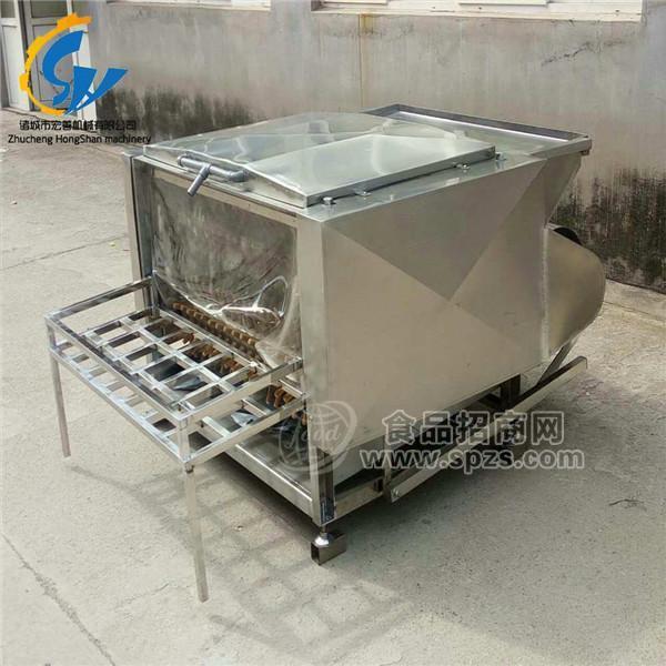 不锈钢鸭子拔毛机自动家禽褪毛机