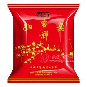 夢(mèng)立方紅燒牛肉面方便面方便食品115g