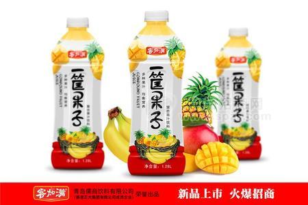 客加满一筐果子复合果汁饮料1.28L