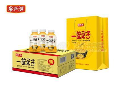 客加满一筐果子芒果汁饮料