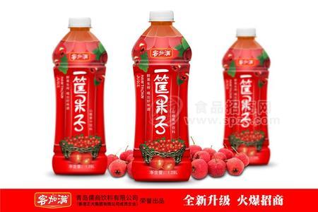 客加满一筐果子山楂汁饮料1.28L