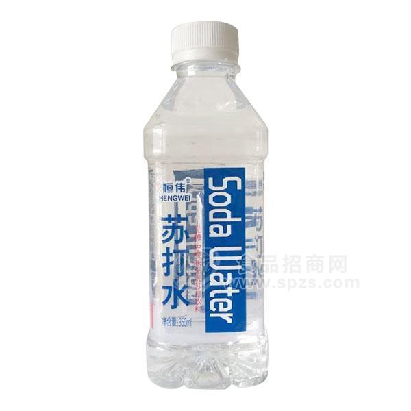 恒偉 無(wú)糖檸檬味蘇打水飲料350ml