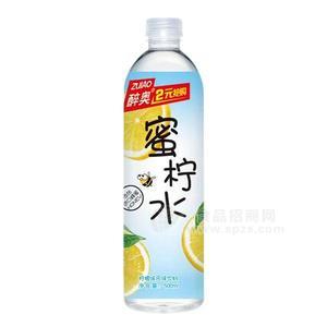 醉奥 蜜柠水 柠檬味风味饮料500ml