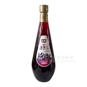 醉奧 生榨藍(lán)莓汁飲料1.5L