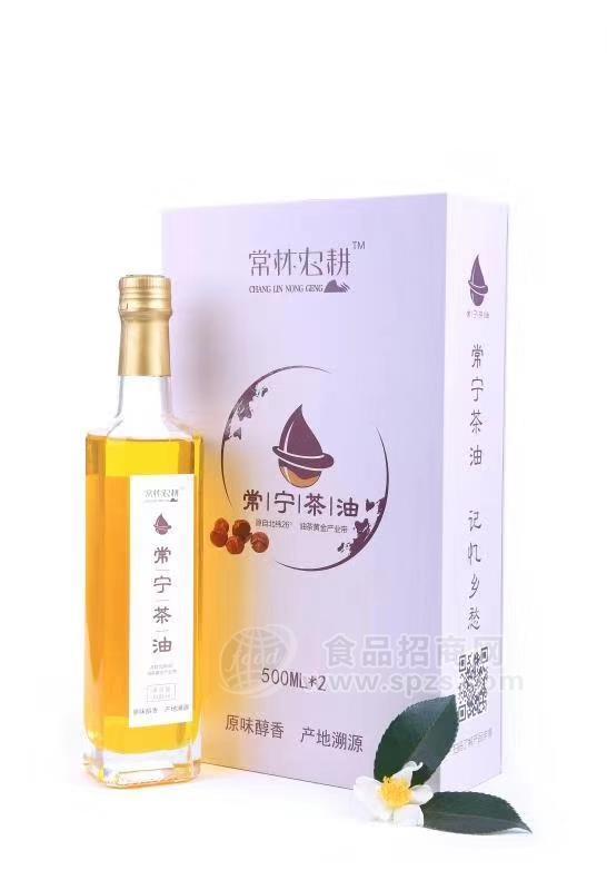 常林農(nóng)耕-常寧茶油500ml包裝