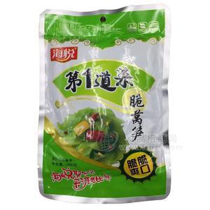 海悅第1道菜脆萵筍爽口下飯菜開袋即食香辣味醬腌菜200g