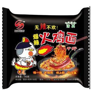 時(shí)來運(yùn)轉(zhuǎn)爆辣火雞面干拌面方便面方便食品140g