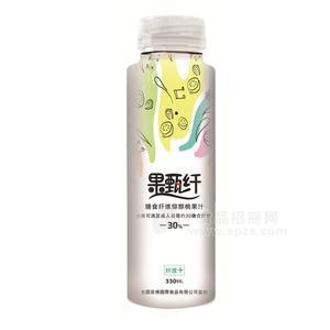 果甄纖膳食纖維獼猴桃汁 果汁飲料330ml  發(fā)酵果汁 營(yíng)養(yǎng)飲料