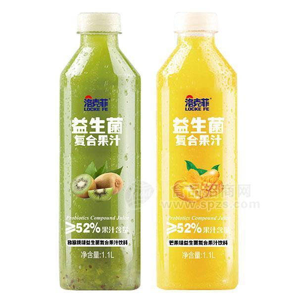 洛克菲 益生菌復(fù)合果汁飲料1.1L