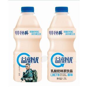 益健優(yōu)  原味乳酸奶味茶飲品1.25L 乳酸菌飲料 乳酸菌飲品