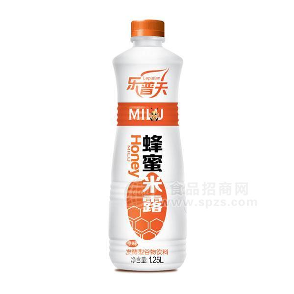 乐普天 原味蜂蜜米露 发酵型谷物饮料1.25L
