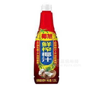 椰旭 鲜榨椰汁椰子味植物蛋白饮料1.25L