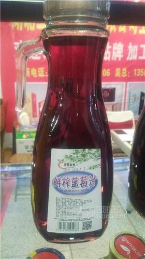 百果农说鲜榨蓝莓汁
