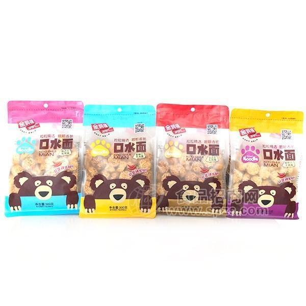 ·金润福口水面点心面方便食品300g 