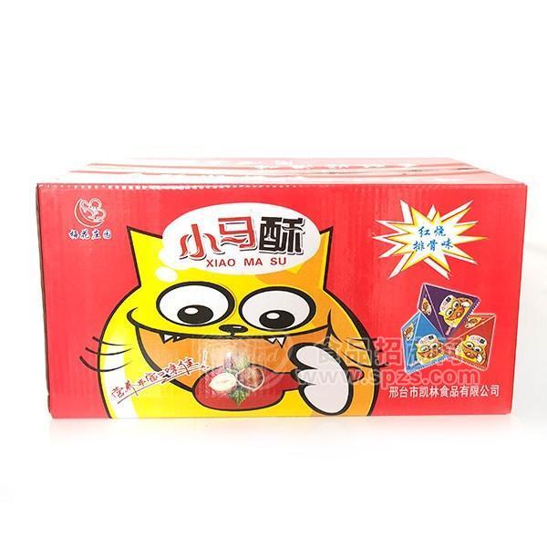 ·梅花庄园小马酥红烧排骨味休闲食品 
